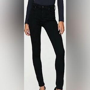 Citizens of Humanity Rocket High Rise Skinny Black Jean, size 27